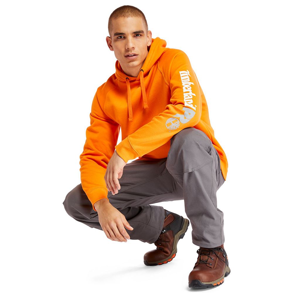 Moletom Masculino - Timberland Pro® Hood Honcho Sport Hoodie - HOCPE4609 - Laranja